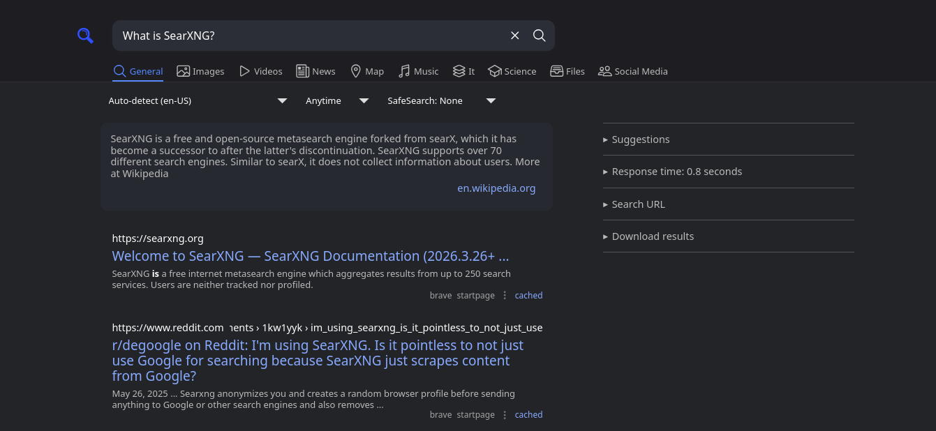 Featured image of post SearXNG as an MCP Server